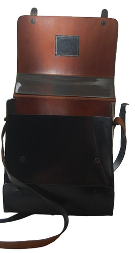 Feldtelefon ledertasche - -,