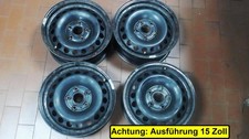 Stahlfelgensatz 6X15 ET 47 VW 5K Golf 1.4 Sofortversand