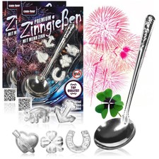 Zinngießen mit 10 schweren