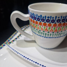 ☕ Handbemaltes Teller- & Tassenset – Einzigartige Deko & Geschenkidee ?