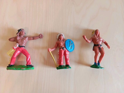Indianer figuren konvolut ddr - figuren,