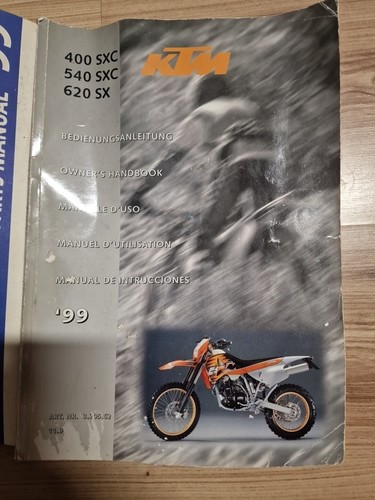 Bedienungsanleitung ktm 400sxc - bedienungsanleitung,