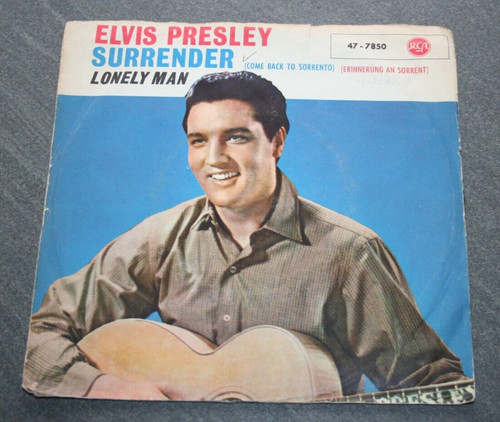 Elvis presley surrender - elvis, "surrender"