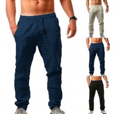 Herren Leinenhose Freizeit