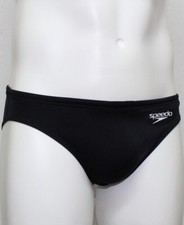 Speedo Badehose Badeslip schwarz Gr. 152 / 3 / 44 / S / 30" NEU 