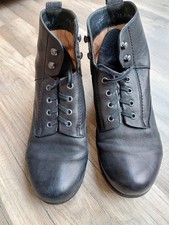 Think! Kurzstiefel, schwarz, Leder Gr. 39,5