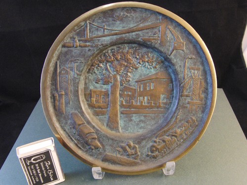 Bronze 50er jahre wandteller - jahre,