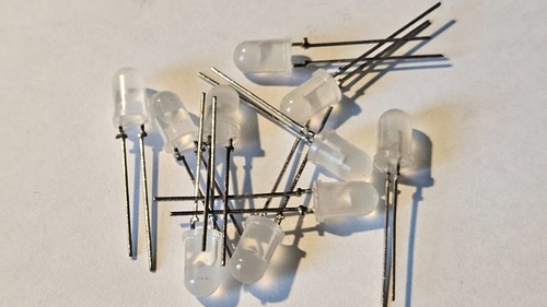 10x led leuchtdiode vqa13 rot - leuchtdiode,