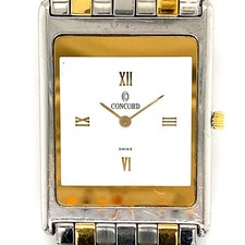 ultradünne ultra thin Herrenuhr Concord Delirium 14-20-617GY Quarz SWISS