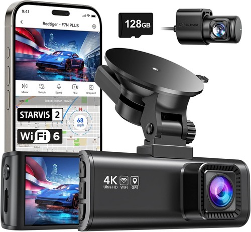 Redtiger dashcam car front - redtiger,