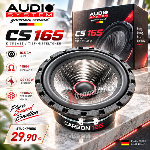 Audio system 165w mitteltöner - 165w,