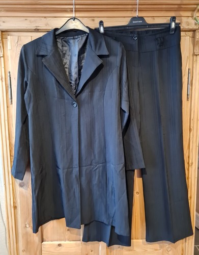 Damen anzug gehrock schwarz - anzug,