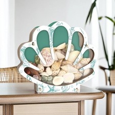 Holz Muschel Display Box