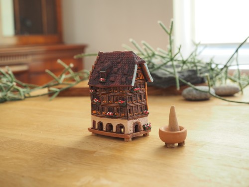 Keramik räucherkegelhaus - räucherkegelhaus, –