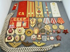 Konvolut verschiedener Auszeichnungen und anderer Teile Sovjetunion (UDSSR)
