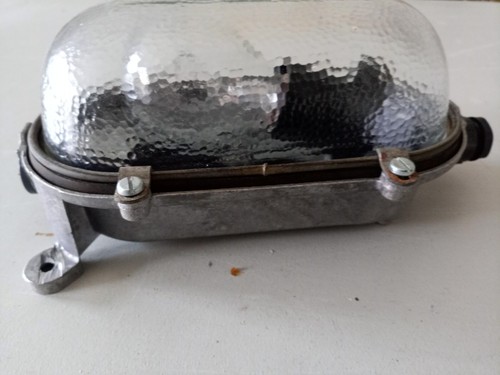 Ddr bunkerlampe loft vintage - ddr,