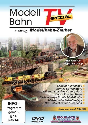 Dvd modellbahn spezial - dvd, tv