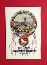 Anlass AK ROSSWEIN 1937 100