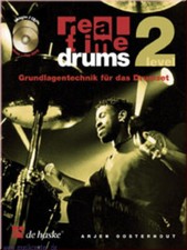 Oosterhout, Arjen Real Time Drums vol.2 (+CD) Grundlagentechnik für das Drumset