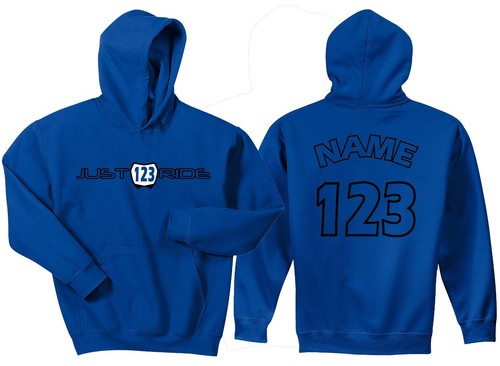 Motocross blau just ride - just,