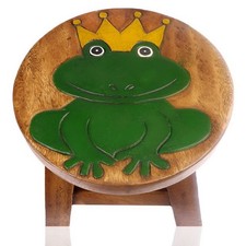 Kinderhocker Holz 25cm kleiner