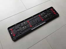 Kennzeichenhalter porsche - kennzeichenhalter, "porsche