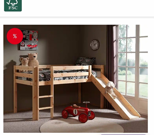 Kinder hochbett pino - kinder,