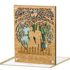 Geldgeschenk Hochzeit Holz -