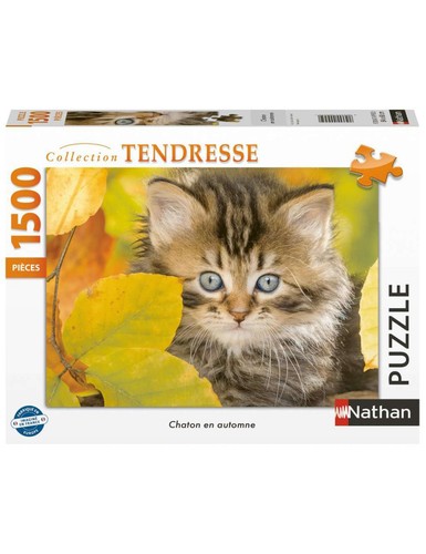 Puzzle 1500 kätzchen - 1500, p