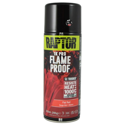 Raptor flameproof auspuff lack - raptor,
