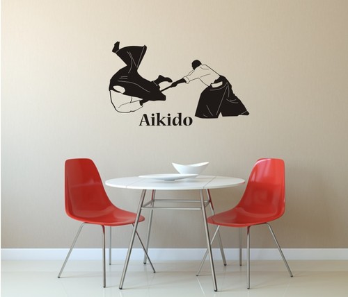 Wandtattoo aikido - -,