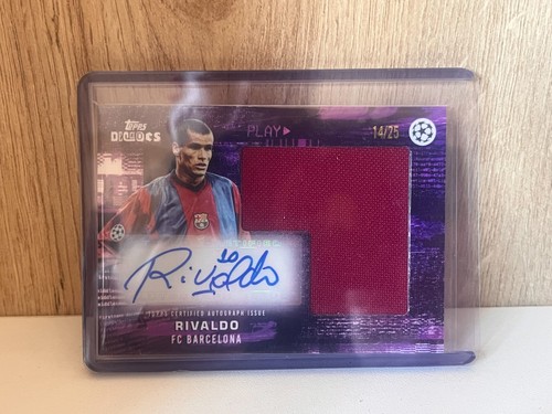Rivaldo topps deco uefa - topps,