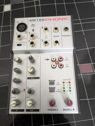 Phonic 120 mixer - phonic,