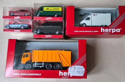 Herpa fahrzeugkonvolut - 1:87,