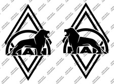 Dekor Aufkleber MAN Löwe