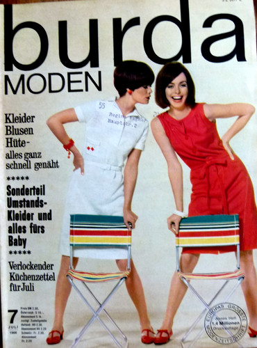 Altes burda modeheft ausgabe - modeheft,
