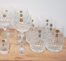 Neuwertige Christinenhütte Gläser 24% Bleikristall