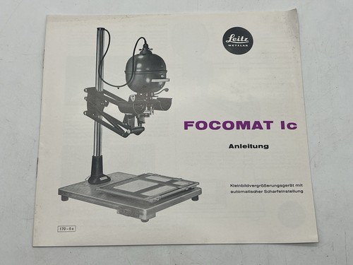 Leica leitz focomat - leica,