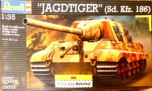 Revell 03033 jagdtiger sd - revell, (sd