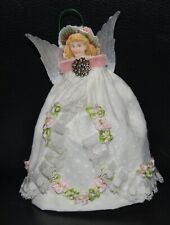 Alter schöner Engel CHRISTBAUMSCHMUCK *BAUMHÄNGER  Baum Spitze  RAR - Handarbeit