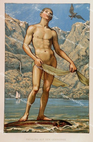 Hans thoma akt - akt, erotik