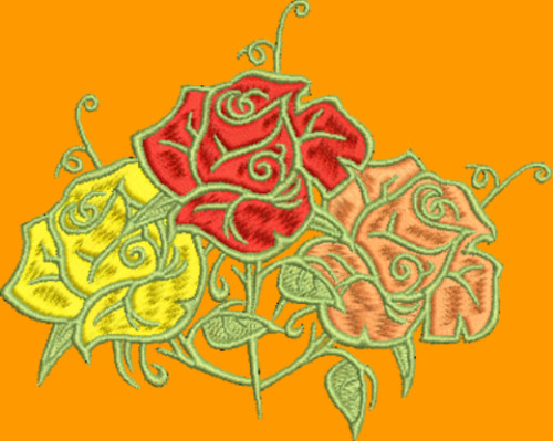 Stickdatei rosen 7971 - stickdatei,