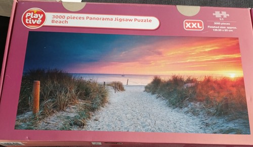 Puzzle 3000 teile - puzzle, -beach