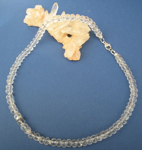 Bergkristall kette lang - kette,