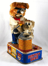 Dentist Bear, Japan Spielzeug Automat, batteriebetrieben, funktioniert