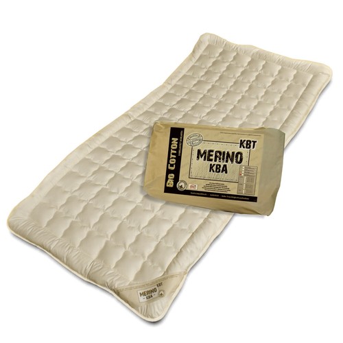 Merino schurwolle unterbett - merino,
