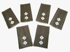 3 Paar Konvolut Rangabzeichen