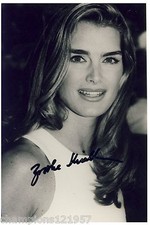 Brooke shields autogramm - brooke, ++autogramm++