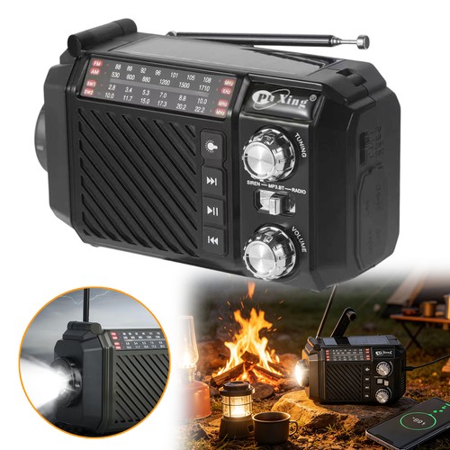 Solar kurbelradio tragbares - solar,