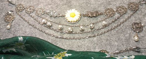 Trachtenschmuck charivari 2tlg - trachtenschmuck,